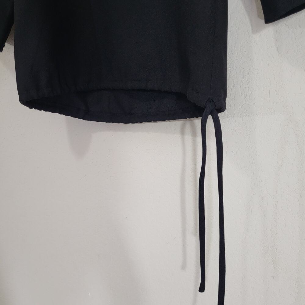Vintage Top 70s 80s Corinth Street Womens S / M Black Made USA ILGWU Union - Picture 8 of 12